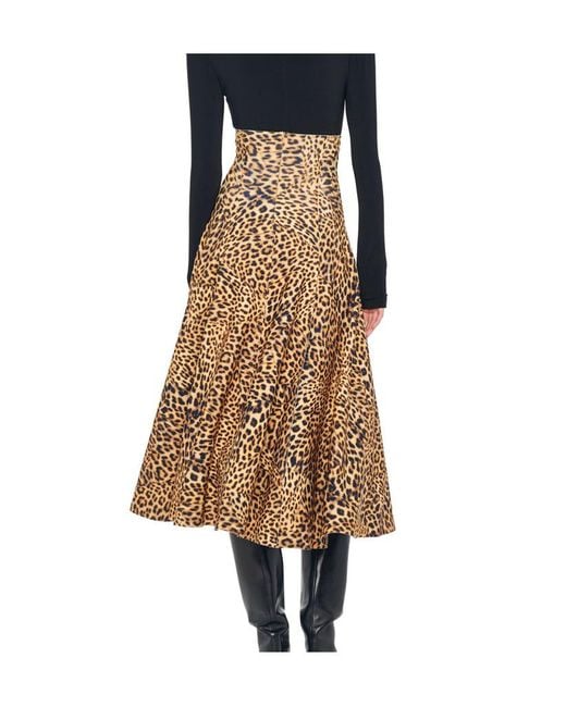 Norma Kamali Natural Midi Skirts