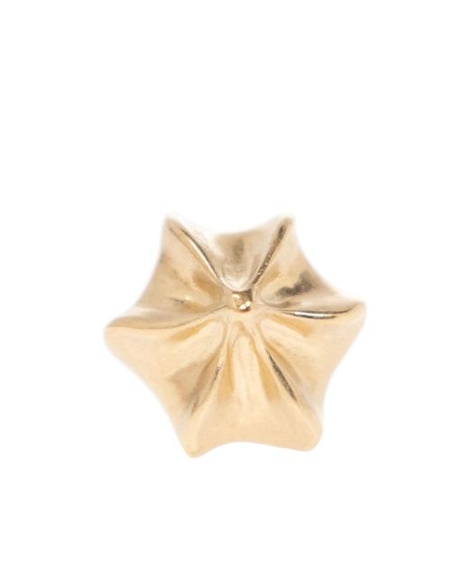 Maison Margiela Metallic Butterfly Fastened Stud Earrings