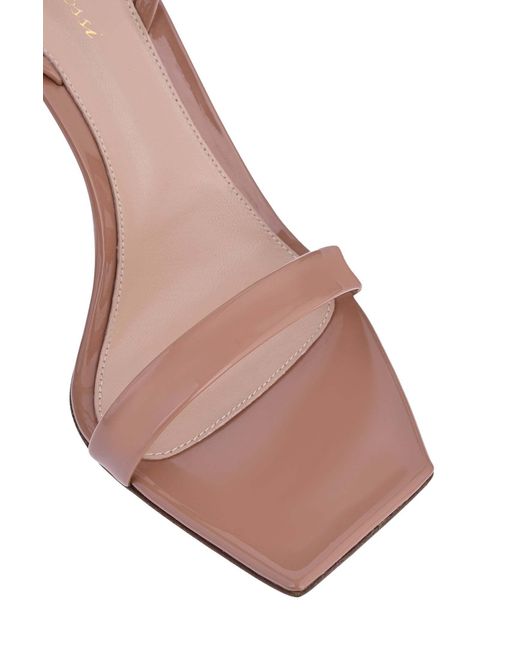 Gianvito Rossi Pink Slingback Open Toe Sandals