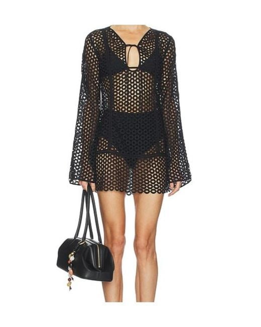 cult gaia black cut out dress Cult Gaia - Loah Gown