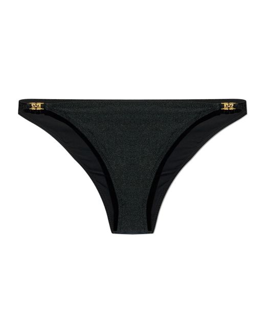 Ganni Black Emblem Mini Briefs