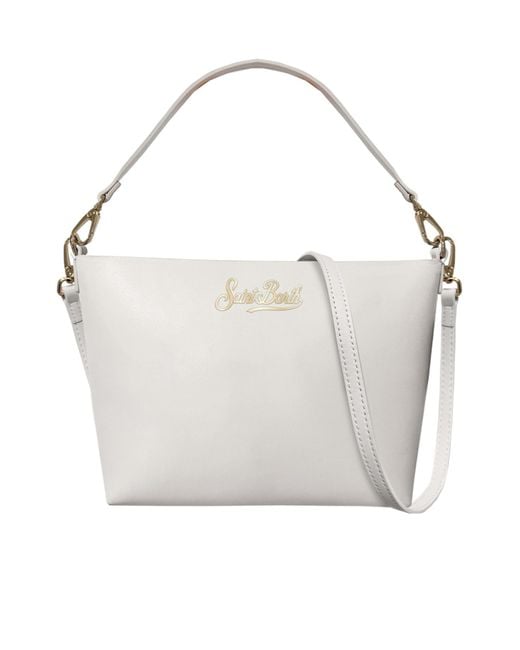 Mc2 Saint Barth White Top Handle Shoulder Bag for men