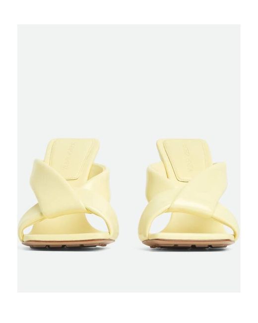 Bottega Veneta Metallic Riva Mule