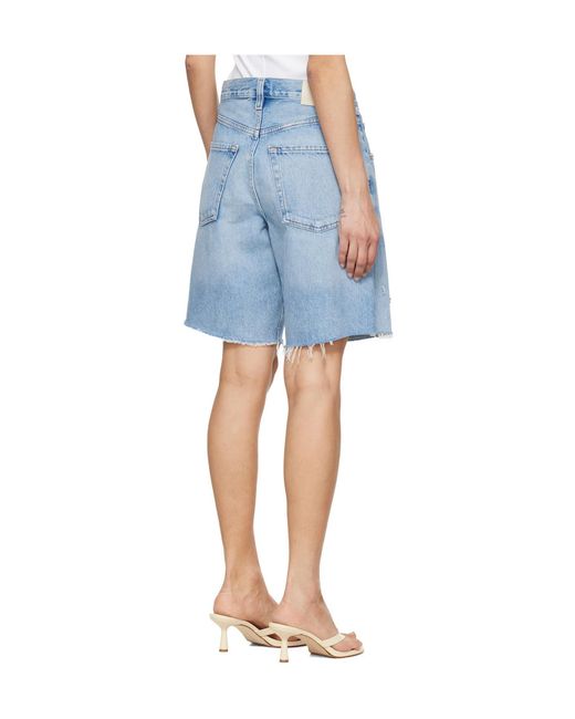 Citizens of Humanity Green Ayla Shorts