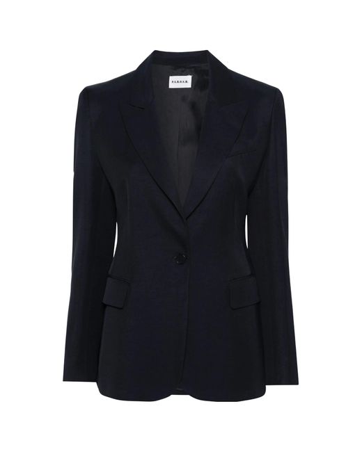 P.A.R.O.S.H. Blue Raisa Blazer
