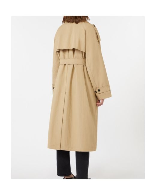 Weekend by Maxmara Natural Water-Repellent Gabardine Trench Coat