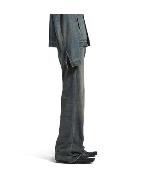 Balenciaga Low Crotch Pants in Gray for Men | Lyst