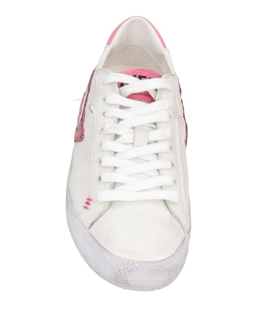 DIESEL Pink Low-Top Sneakers