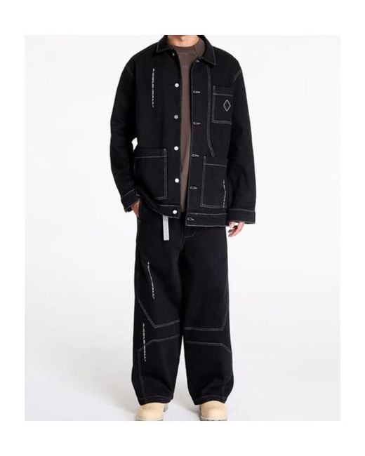 A_COLD_WALL* Black Belt-Loop Jeans for men