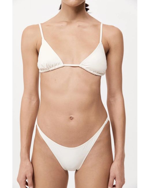 St. Agni White Recycled Bikini Briefs