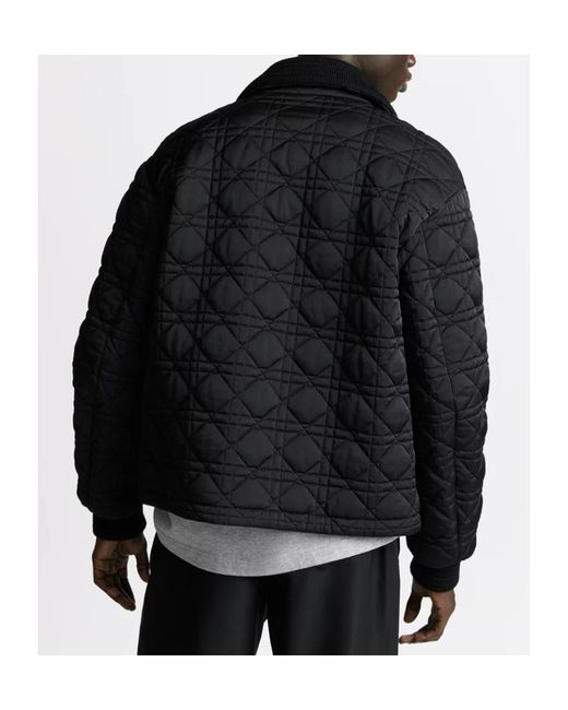 Dior Black Long-Sleeved Casual Jacket for men