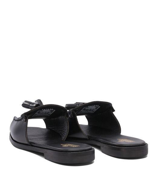 Sebago Black Will Open Toe Slides