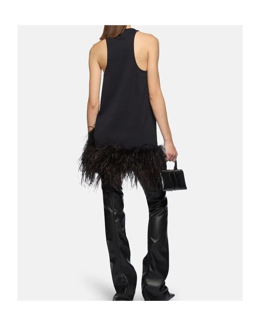 The Attico Black The Mini Dress