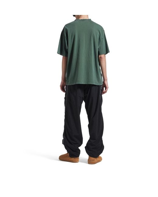Balenciaga Green Bb Icon Crewneck T-Shirt for men
