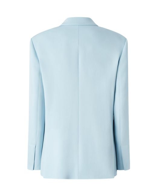 Pinko Blue Faraona Single-Breasted Jacket