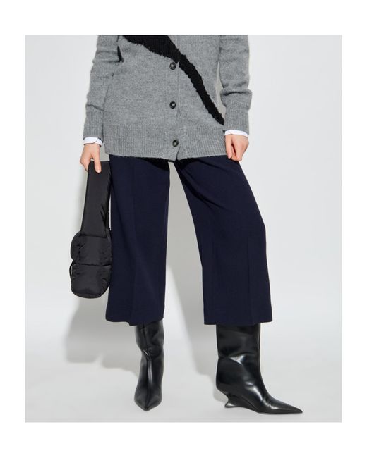 Marni Blue Cropped Trousers
