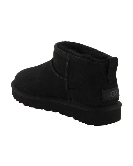 Ugg Black Logo Boots