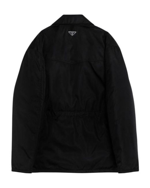 Prada Black Long-Sleeved Down Jacket