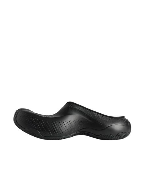 Balenciaga Black Basketball Slip-On Sneakers for men