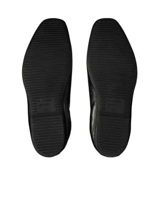 Balenciaga Black Palermo Backless Loafers for men