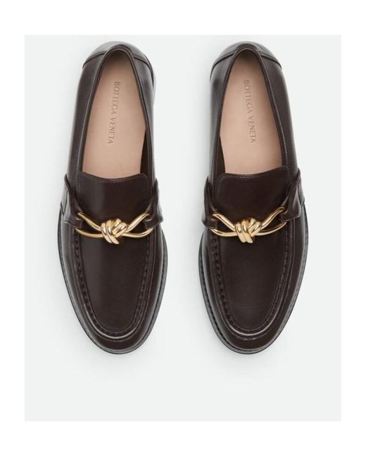 Bottega Veneta Brown Astaire Loafer