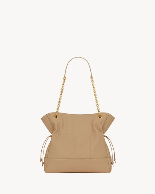 Saint Laurent Natural Jamie Shoulder Bag