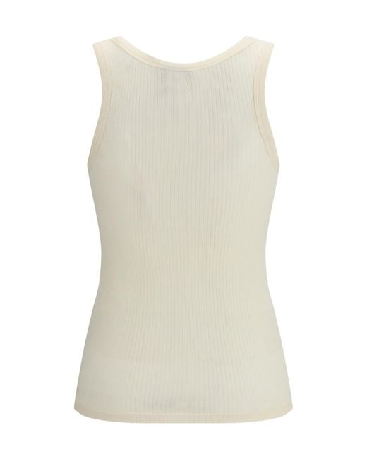 Forte_forte Natural U-Neck Vest