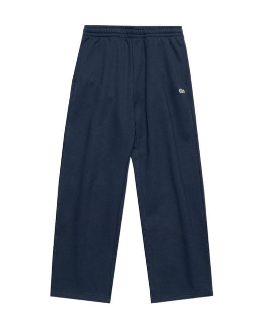 Lacoste Blue Elastic-Waist Sweatpants for men