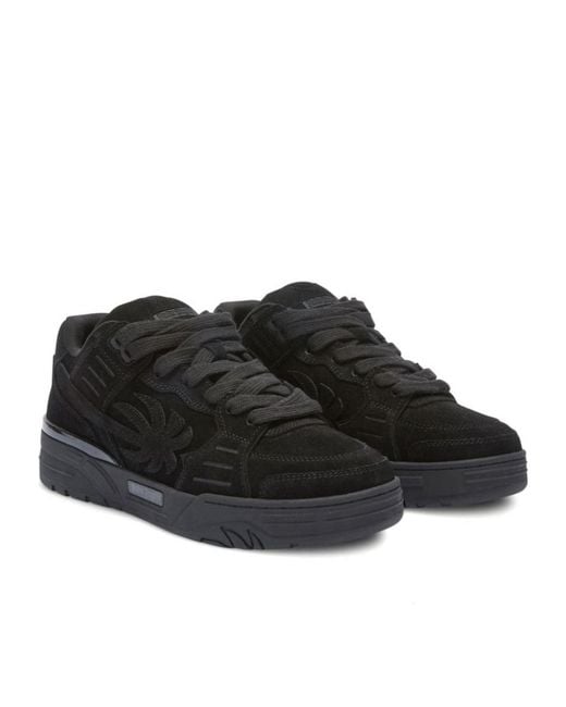 Palm Angels Black Sneakers for men