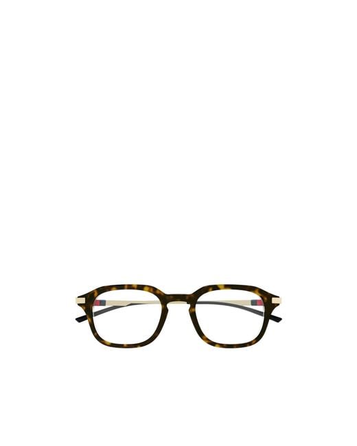 Gucci Multicolor Eyewear Square Frame Glasses for men