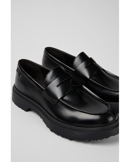 Camper Black Walden Loafers for men