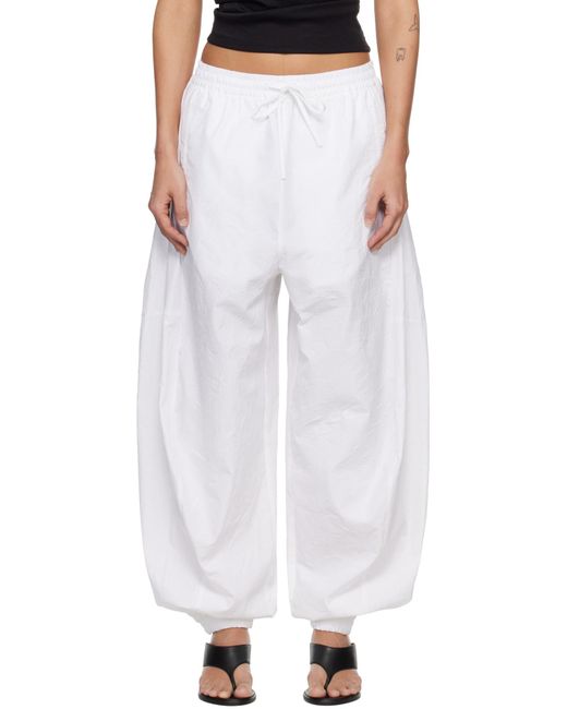 Rohe White Balloon Drawstring Pants