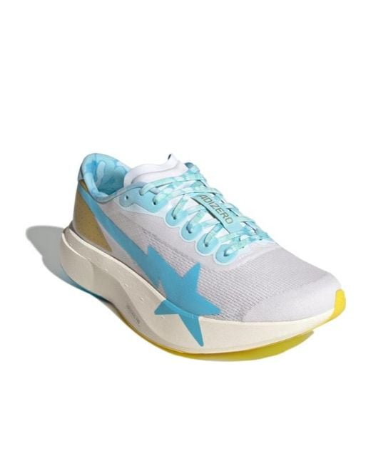 Adidas Originals Blue Adidas X Bape Adizero Evo Sl Shoes for men