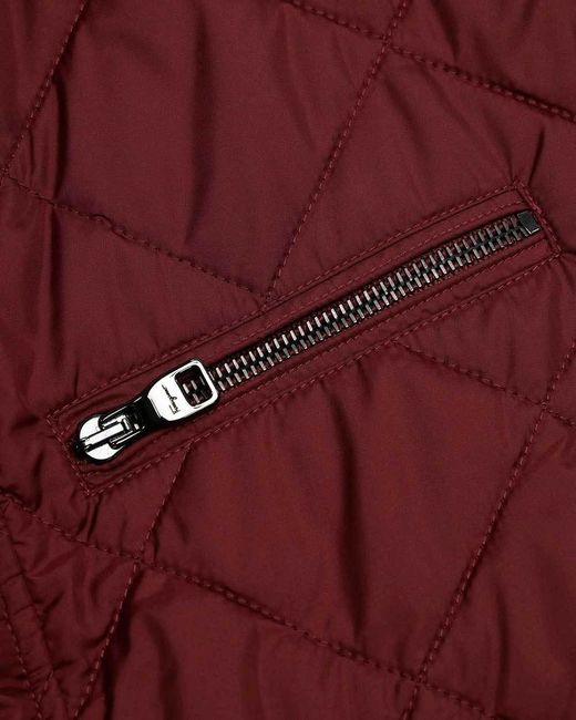 Ferragamo Red Quilted Cotton Suit for men
