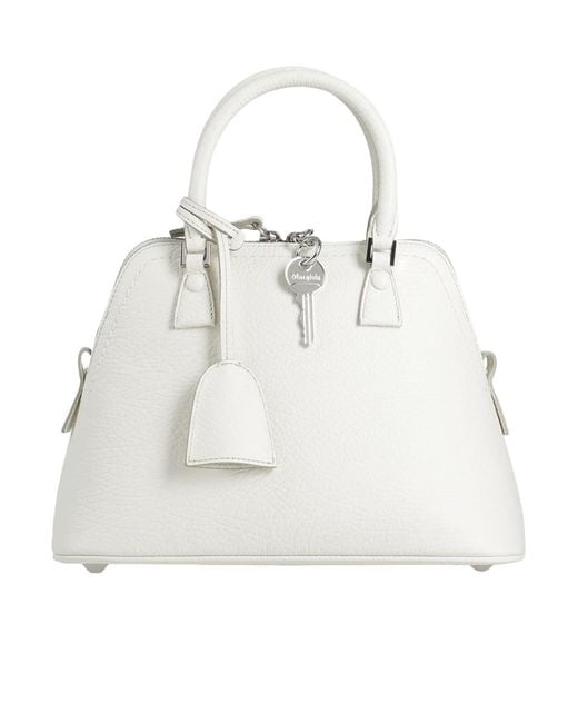 Maison Margiela White Large Canvas Tote Bag