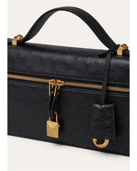 Loro Piana Black Extra Bag L23 Shoulder Bag