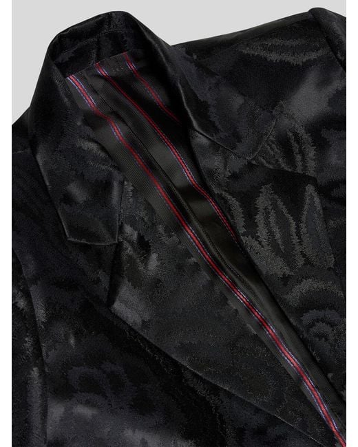 Etro Black Scarf-Detailed Jacket