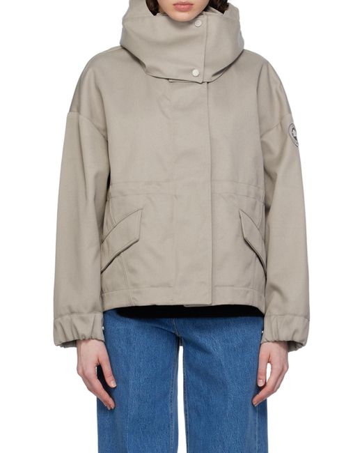 Canada Goose Gray Olivine Zipper Casual Jacket