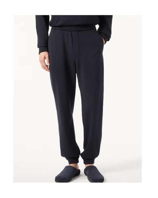 Loro Piana Blue Andamane Elasticated-Waist Track Pants for men