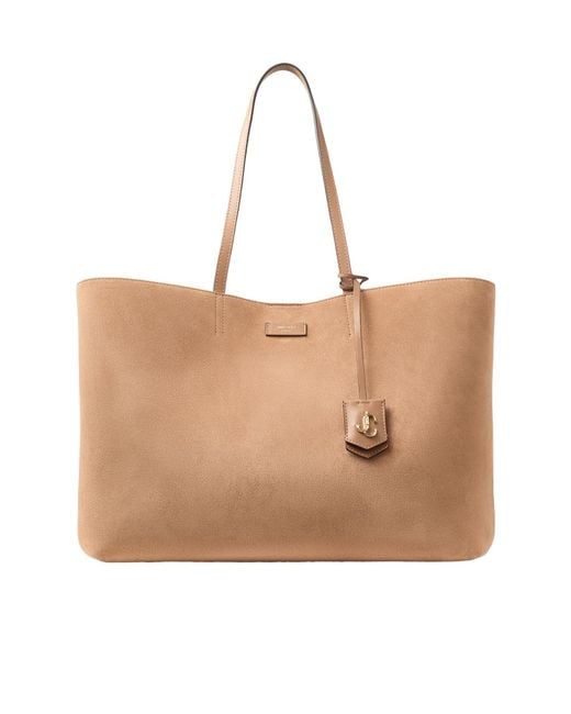 Jimmy Choo Natural Nine 2 Five Large Tote Bag