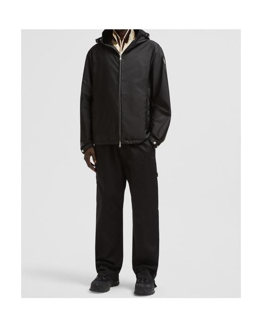 Moncler Black Remoray Hooded Jacket for men