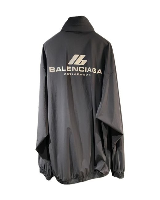 Balenciaga Blue Apos;S Activewear Wind-Resistant Jacket for men