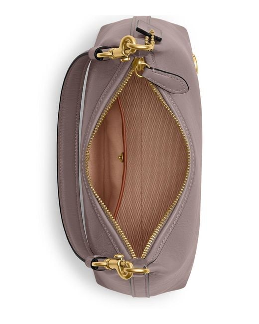 COACH Gray Juliet 25 Shoulder Bag