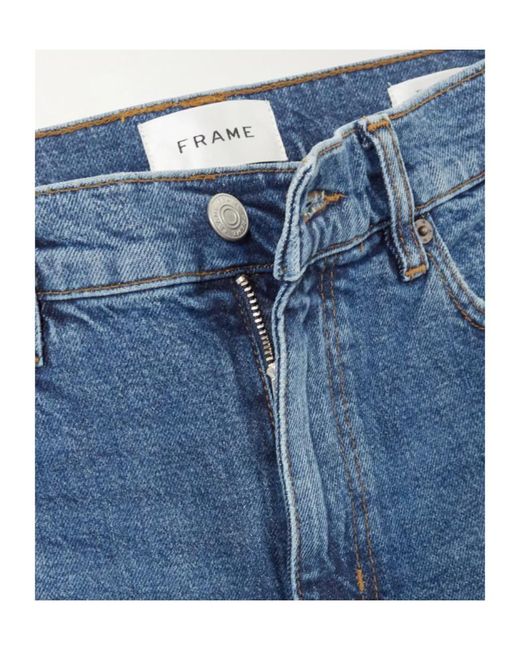 FRAME Blue The Pixie Arrow Bootcut Jeans