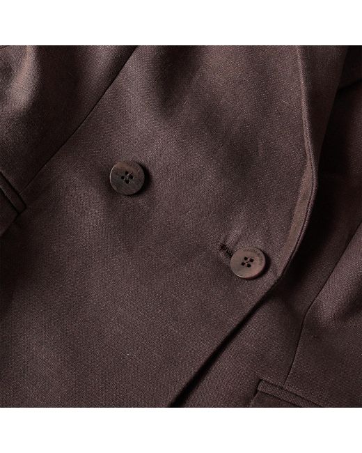 Magda Butrym Brown Casual And Minimalist Blazer