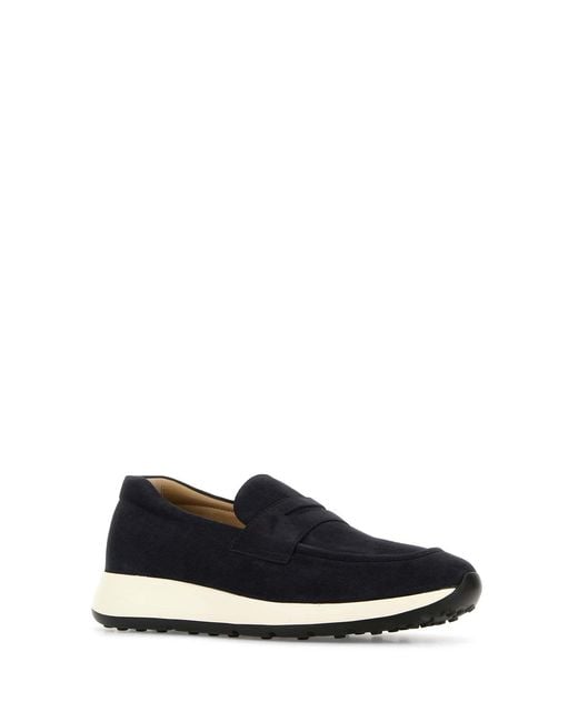 Tod's Black Dot Sporty Loafers for men