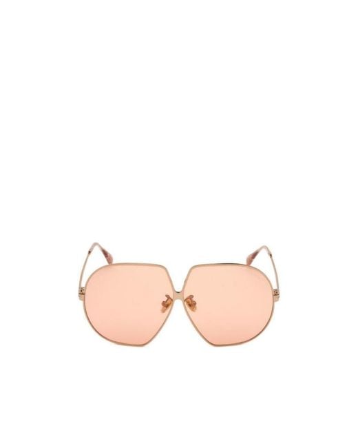 Tom Ford Pink Logo Sunglasses