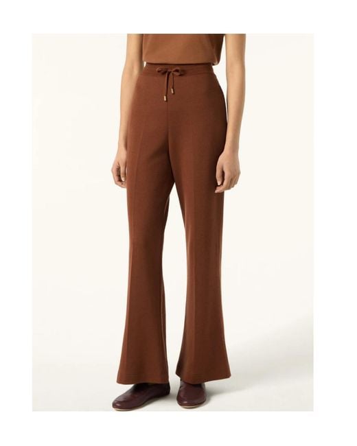Loro Piana Brown Viera Trousers