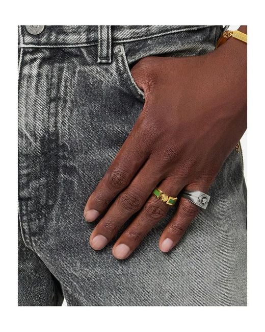 Versace Yellow Icon Ring
