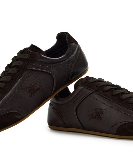 Burberry Black Classic Low-Top Shoes